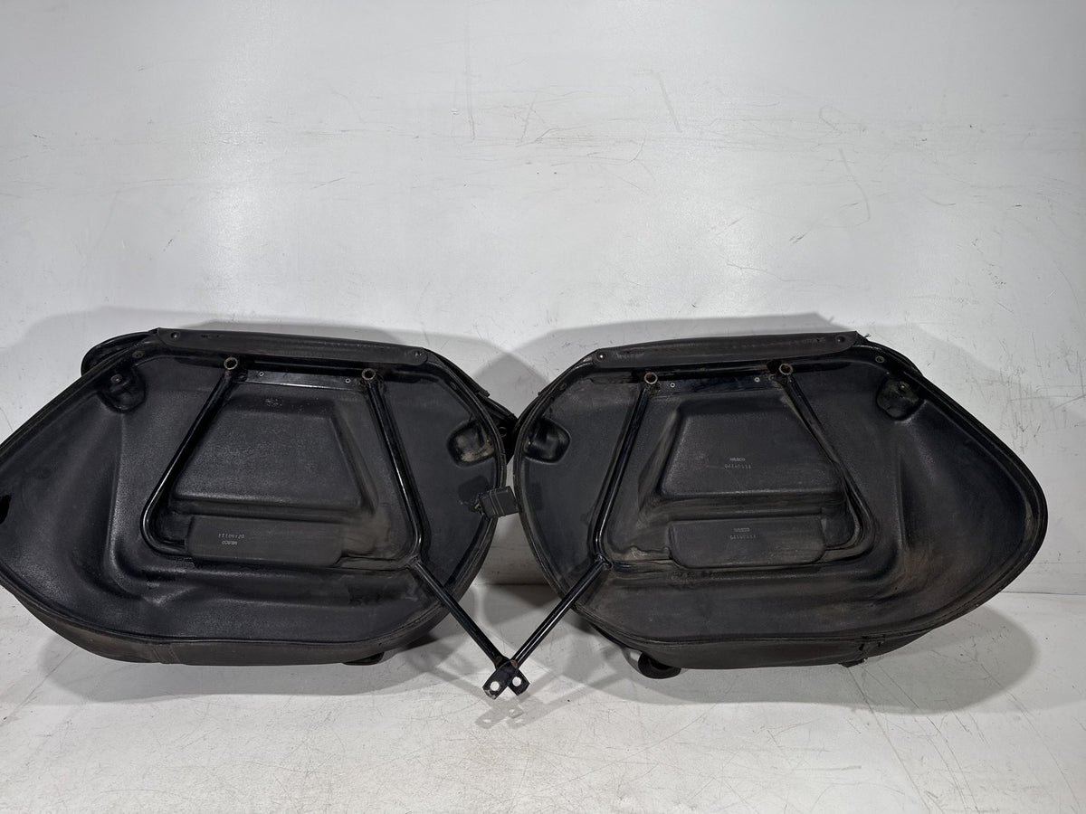 2001 Harley Heritage Softail Classic Rear Left Right Saddlebags Luggage Leather