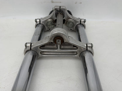 1999 - 2006 Harley-Davidson Dyna Super Glide Front Triple Tree Set & LH RH Fork Legs Sliders 45739-87 , 46076-04
