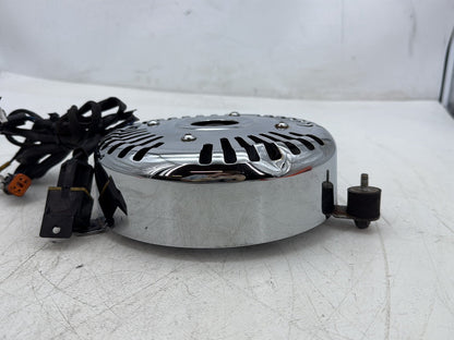 2000 Harley Touring Electra Glide Ultra OEM Cooling Fan Blades w/ Chrome Cover