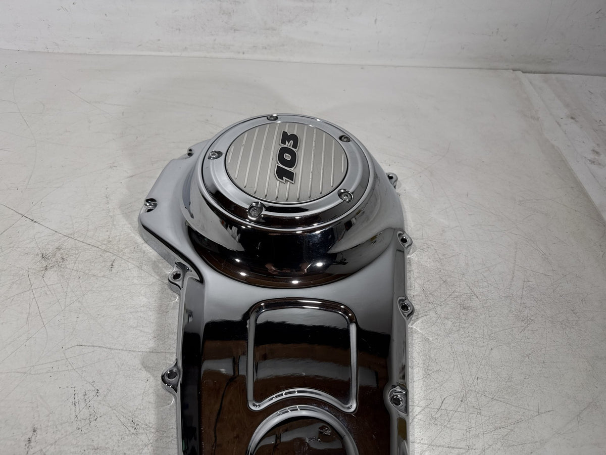 2013 Harley Street Glide Touring FLHX OEM Outer Primary Clutch Cover