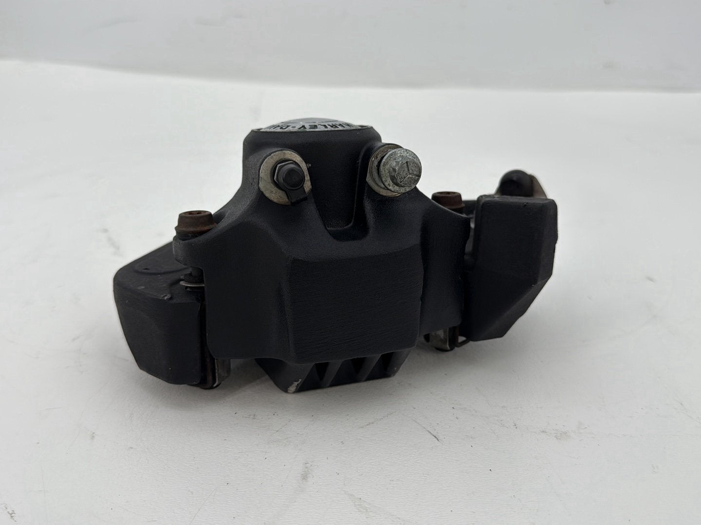 1993 Harley Sportster XLH883H Hugger 883 OEM Rear Back Brake Caliper w/ Bracket