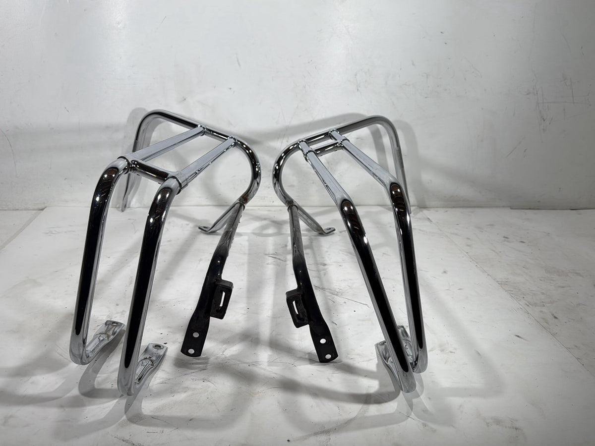 2005 Harley Electra Glide Touring OEM Rear Left Right Saddlebag Guard Rails Bar