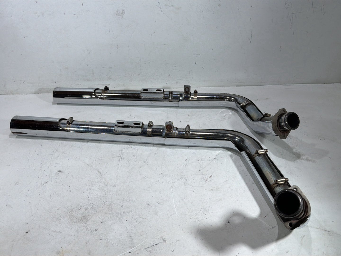 2005 Harley Sportster 1200 Roadster XL1200R OEM Exhaust Header Pipes Vance & Hines