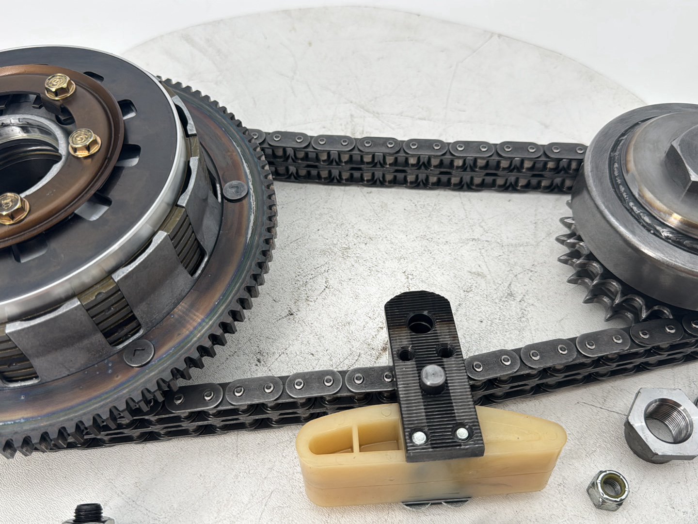 1999 - 2006 Harley-Davidson Dyna Wide Glide Clutch Basket Chain Tensioner Kit 37550-98