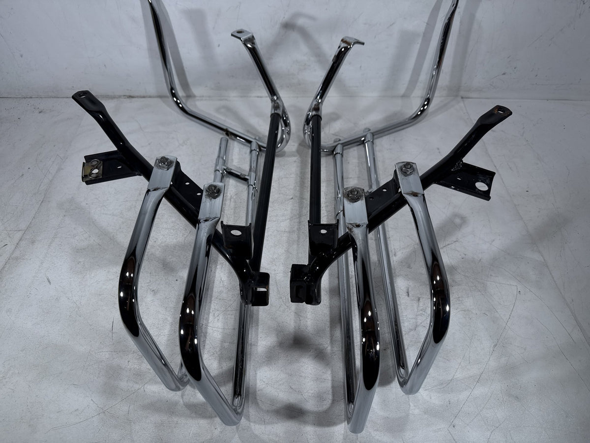 2009 Harley Electra Glide Touring OEM Rear Left Right Saddlebag Guard Rails Bar