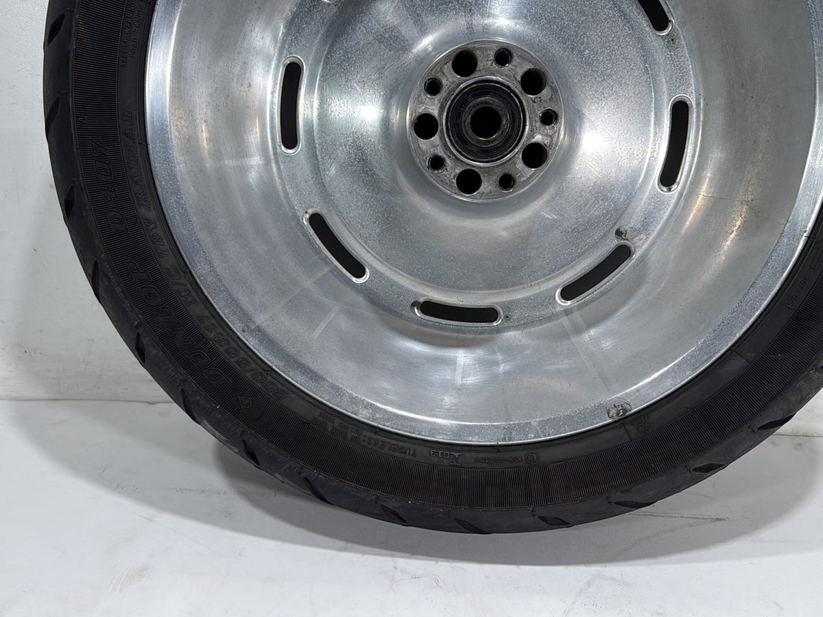 2007 Harley Softail Standard FXST OEM Rear Wheel Rim Tire 200/55R17 17"