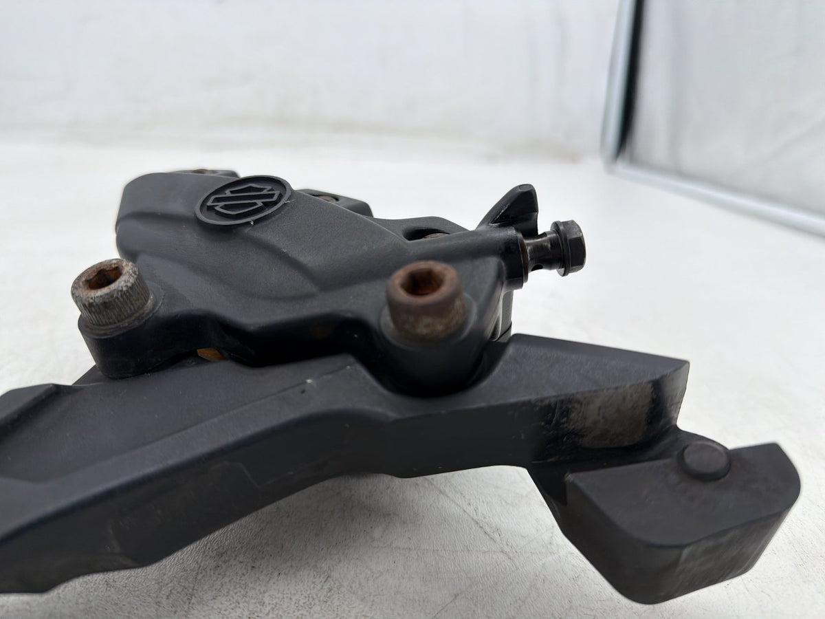 2010 Harley Street Glide Touring FLHX OEM Rear Back Brake Caliper w/ Bracket