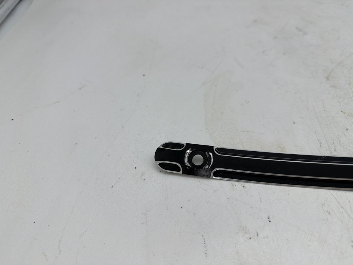 2010 Harley Street Glide Touring FLHX OEM Front Windshield Mount Trim Strip
