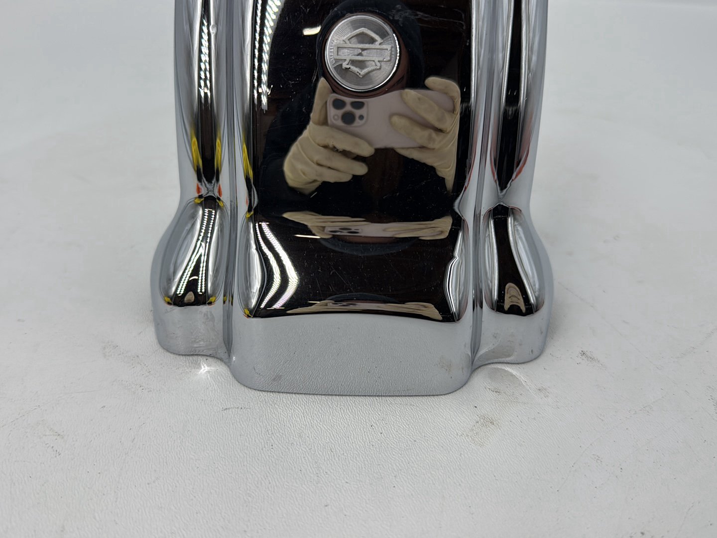 2004 - 2013 Harley-Davidson Sportster 883 Custom Front Handlebar Riser Top Clamp Chrome  	56017-04