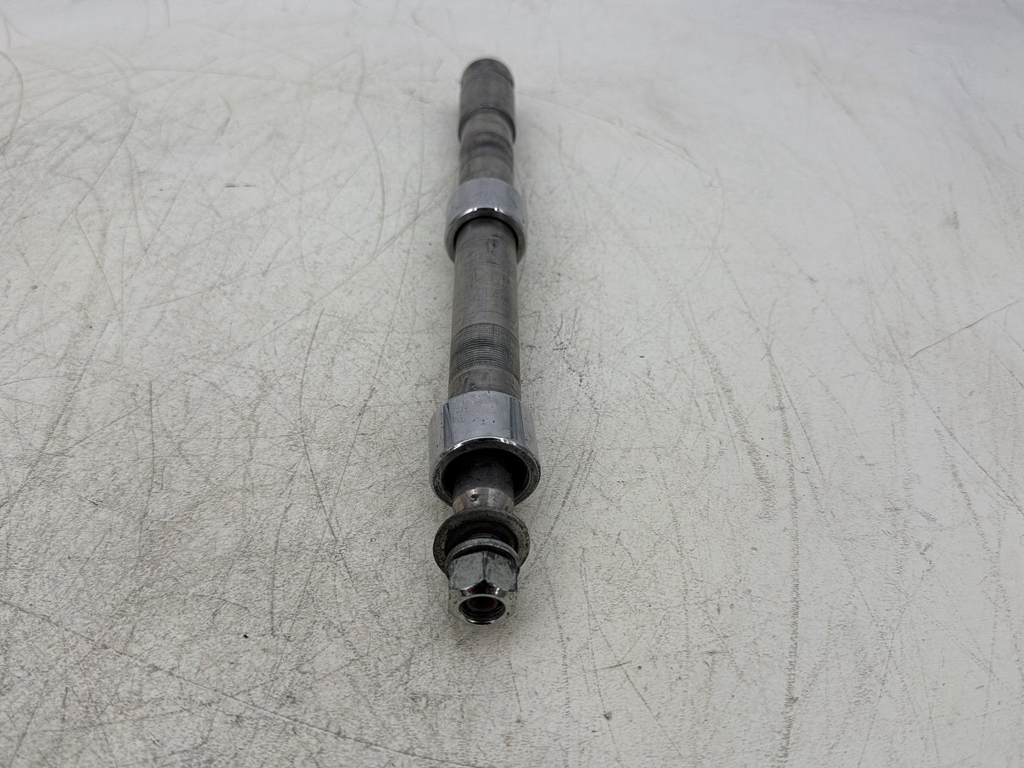 2007 Harley Touring FLHTC Electra Glide Classic OEM Front Wheel Axle Bolt Shaft