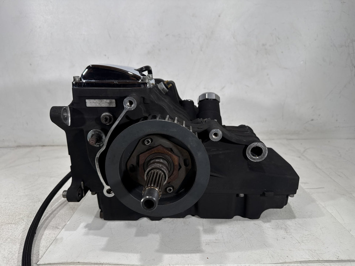 11 Harley Electra Glide Touring Police 6 Speed Transmission Gearbox 28K CRACKED