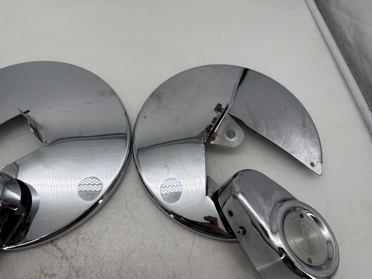 1993 Harley Electra Touring Sport OEM Front Wheel Axle Rotor Caliper Covers Kit