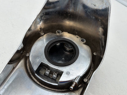 1984 - 1998 Harley-Davidson Touring Electra Glide Classic Fuel Gas Tank Dash Console NOKey  	61282-03