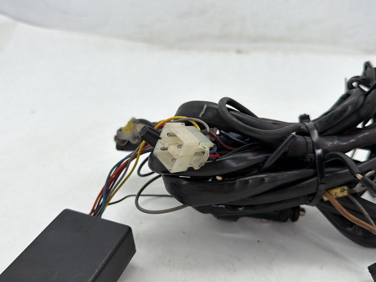 90 Harley Electra Glide Touring Sport OEM Wire Wiring Harness Plug In Connectors