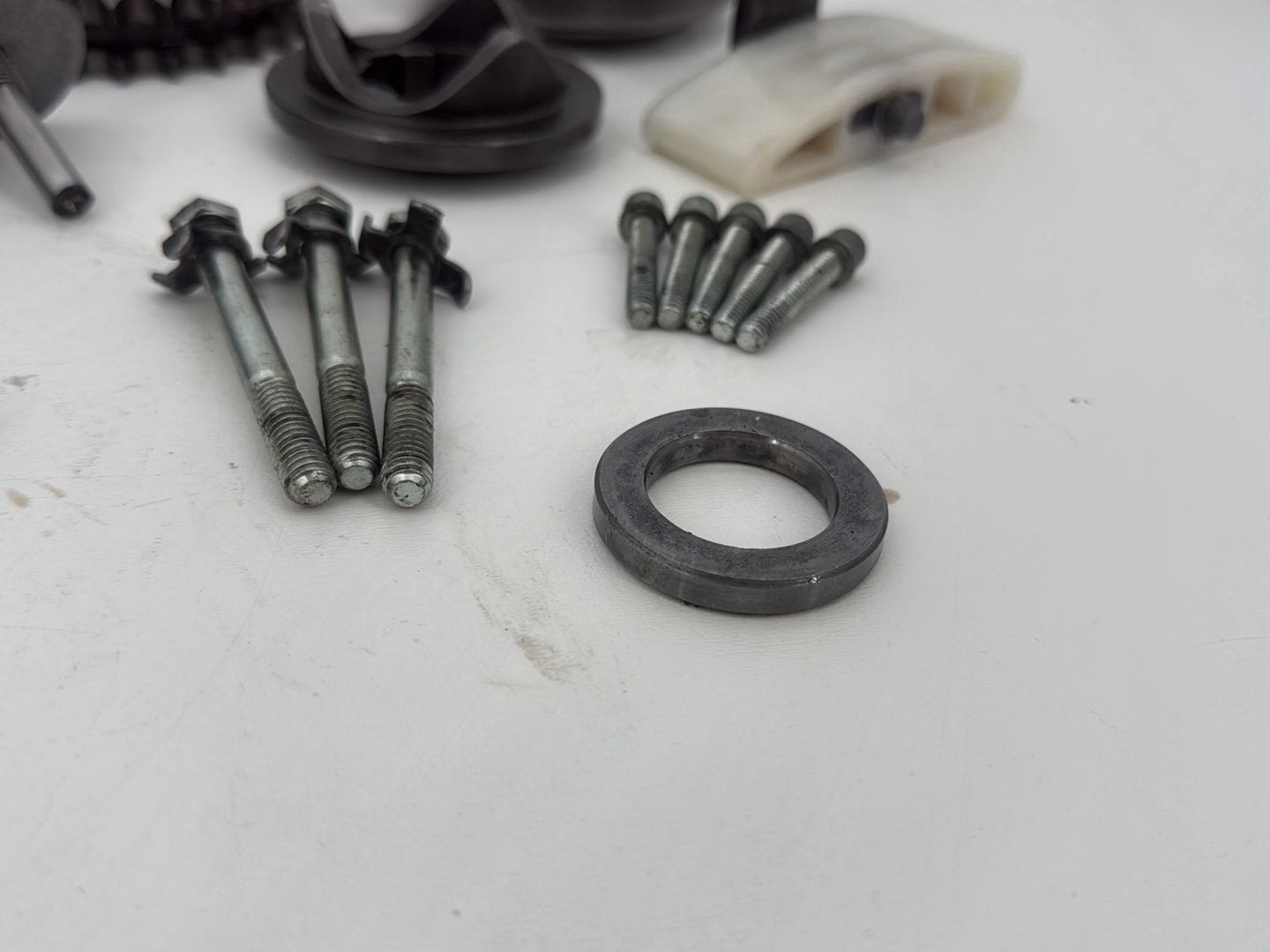 2005 Harley Touring FLHRCI Road King Classic OEM Clutch Basket Chain Tensioner Kit