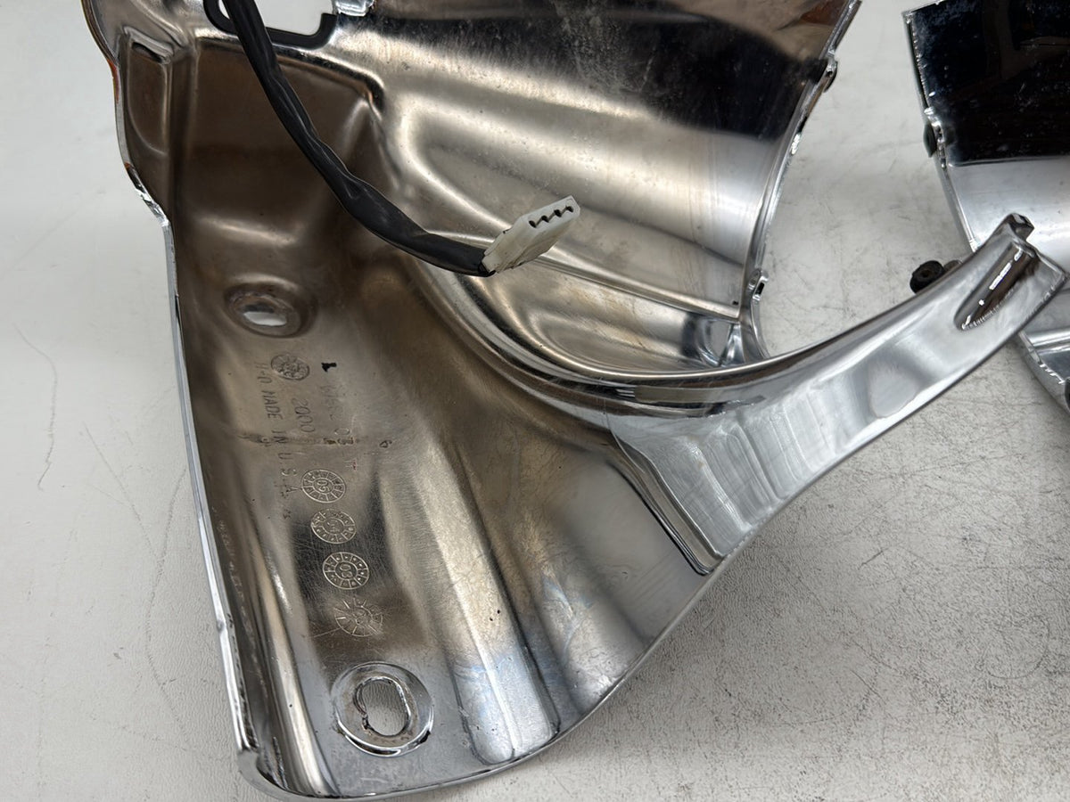 2007 Harley Road King Touring FLHR OEM Left & Right Headlamp Nacelle Covers