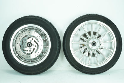 1989 - 2003 Harley-Davidson Sportster Hugger Front & Rear Wheel Rim Tire 43594-00A