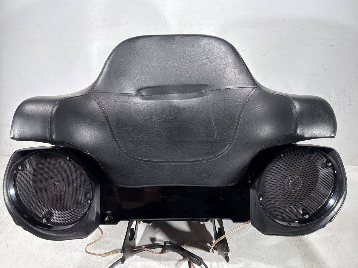 2014 Harley Touring FLHTK Electra Glide OEM Pass Backrest Tour Pak Luggage NOKey