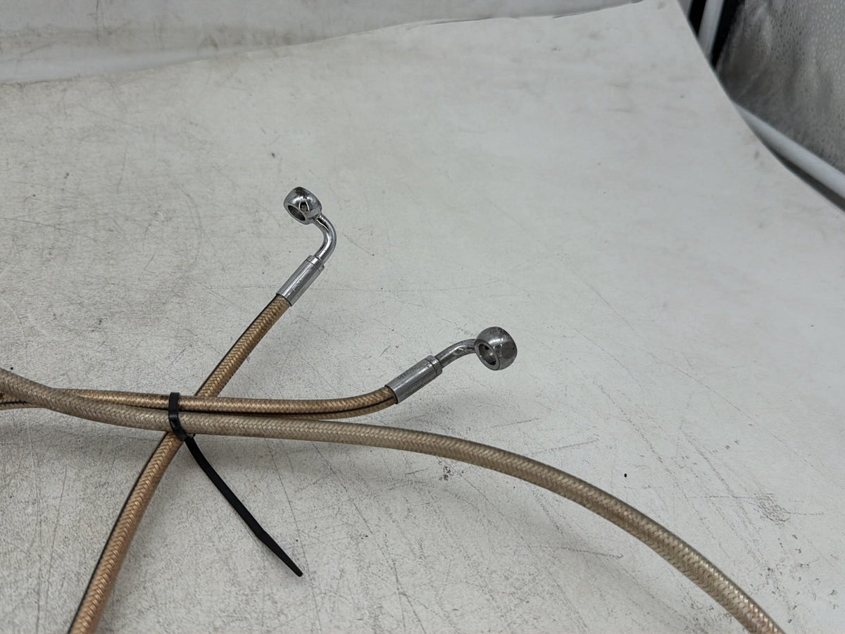2009 Harley Road Glide Touring FLTR OEM Front Brake Hose Line Pipe NON-abs