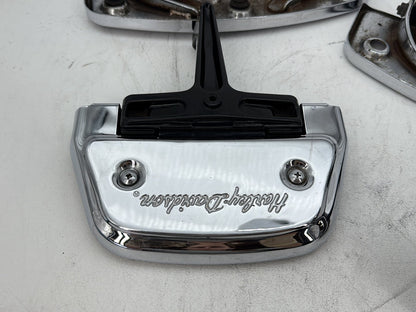 2003 Harley Electra Glide Touring Ultra FLHTCUI OEM Left Right Driver & Pass Floorboard Foot Rest