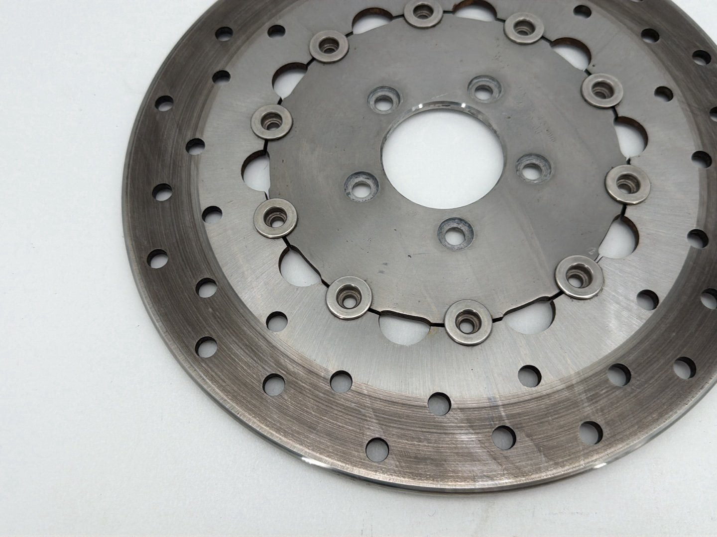 2008 Harley Dyna Fat Bob FXDF OEM Front Brake Rotors Disc Pair