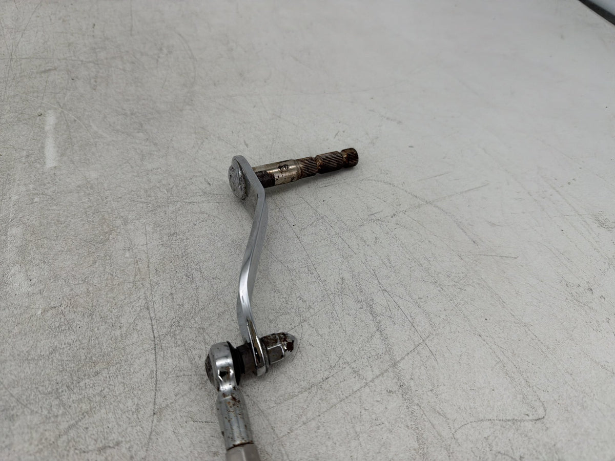 2001 Harley Fat Boy Softail FLSTF OEM Gear Shifter Lever w/ Rod linkage