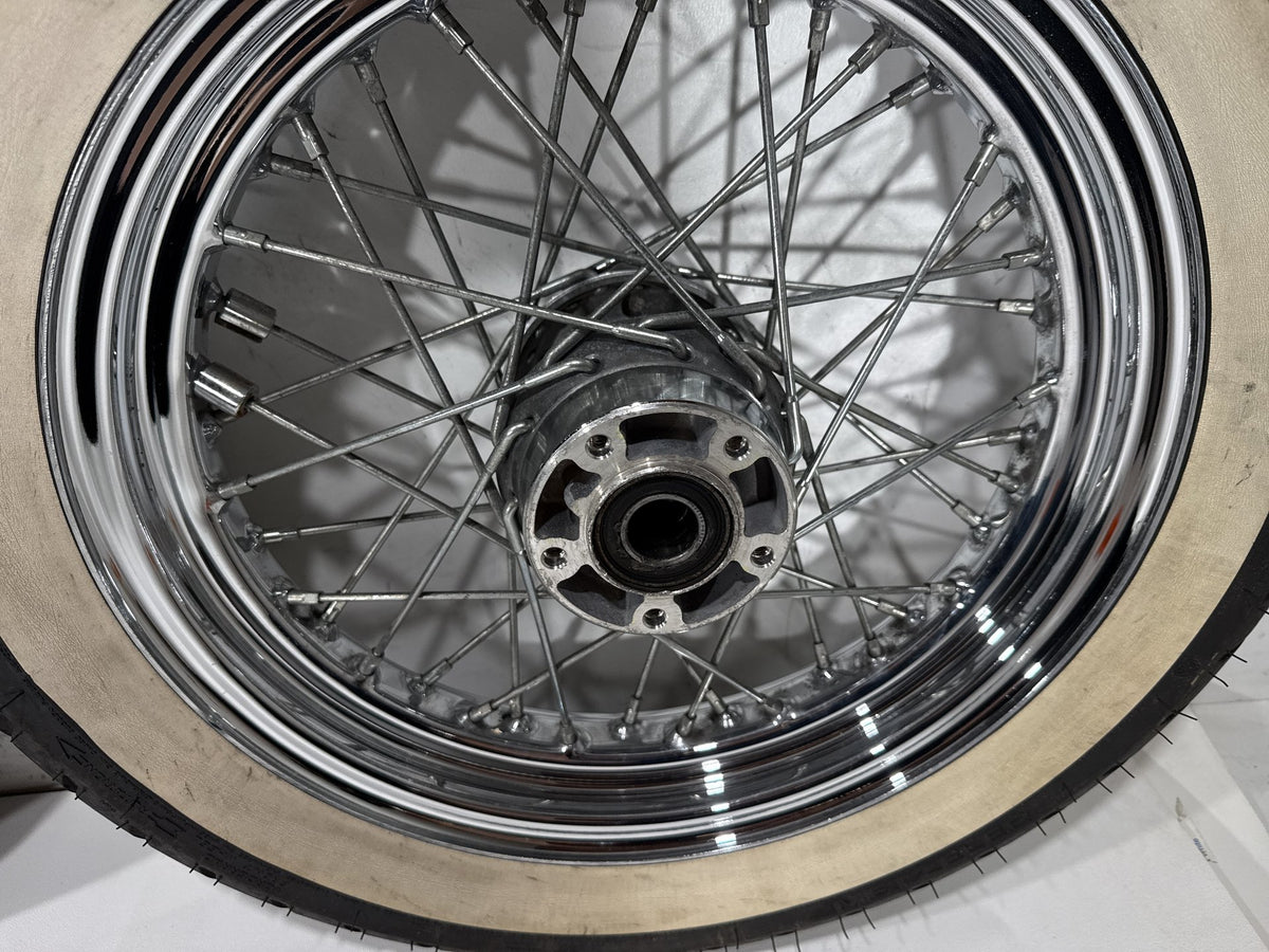 2004 Harley Road King Touring Classic OEM Front Rear Wheel Rim Tire Spoked 16"
