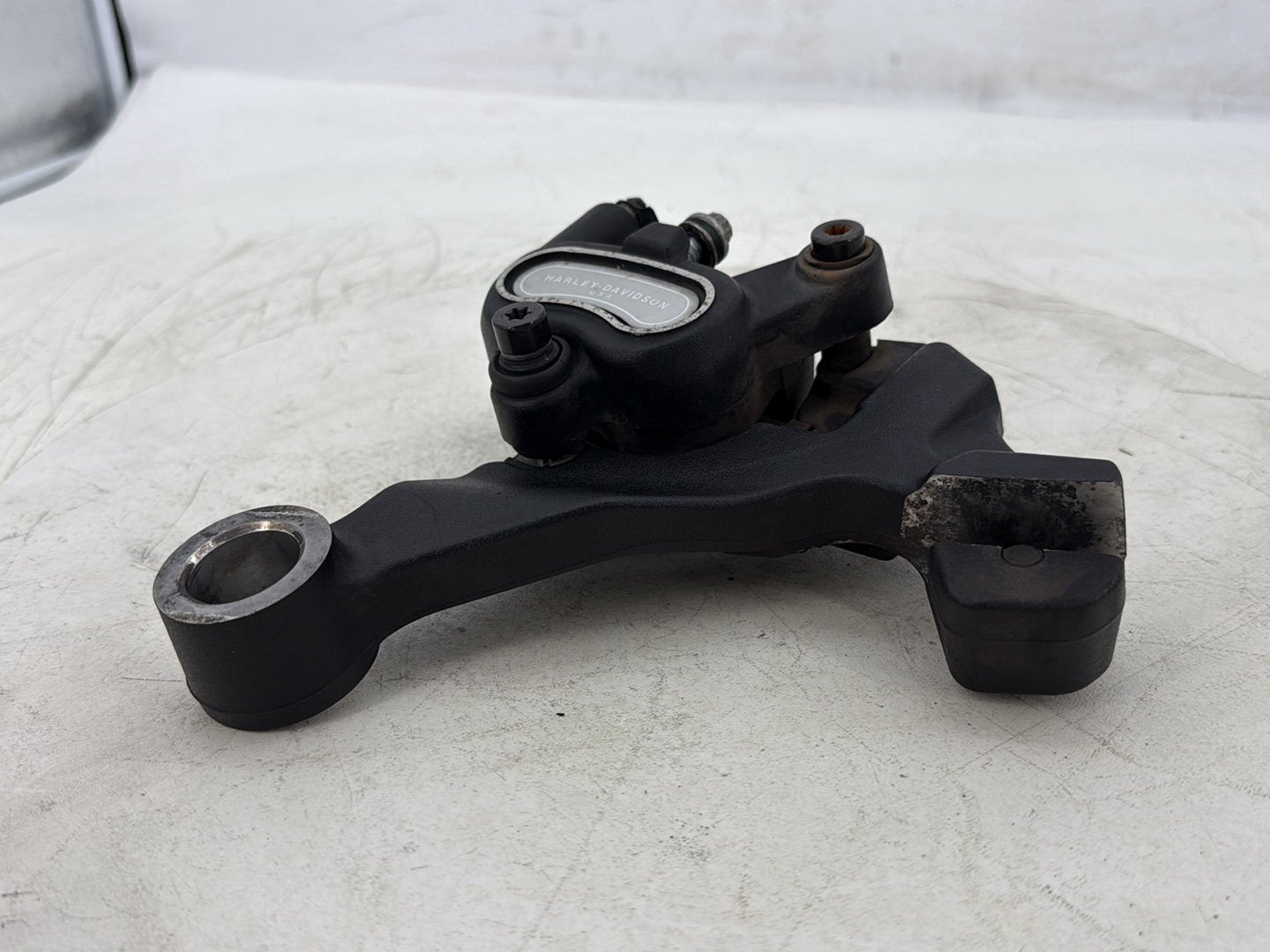 2015 Harley Dyna Low Rider FXDL OEM Rear Back Brake Caliper w/ Bracket