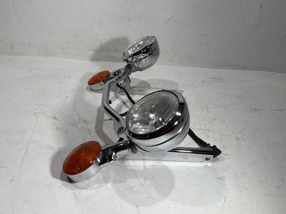 2011 Harley Heritage Softail Classic FLSTC OEM Front Turn Signal Indicators Aux Light Bar