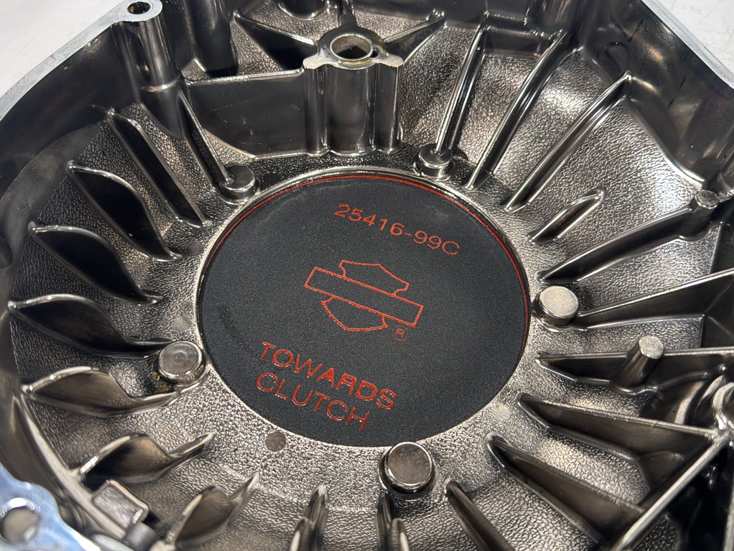 2003 Harley Dyna Wide Glide FXDWG OEM Outer Primary Clutch Cover