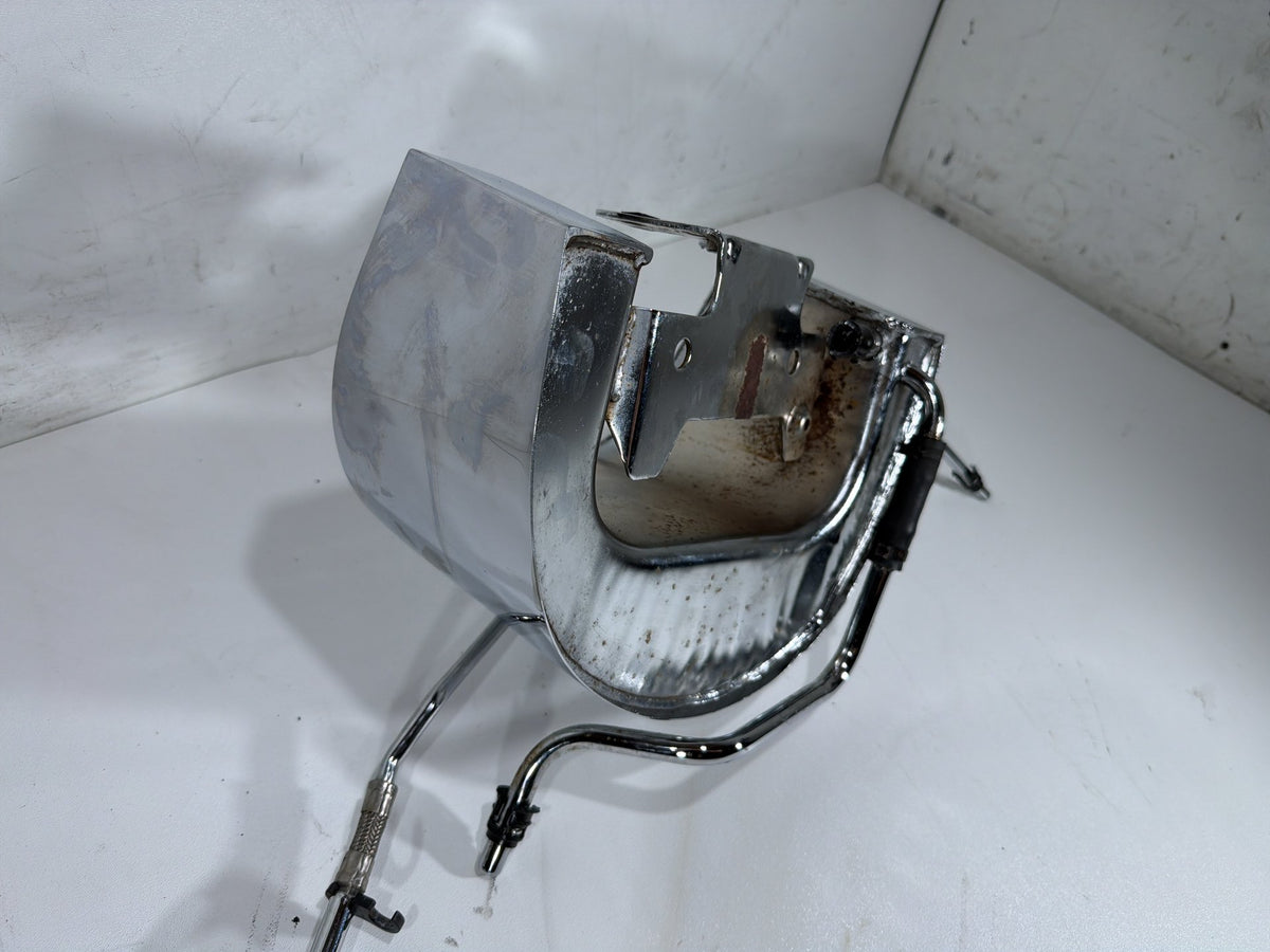 08 Harley Softail Custom FXSTC OEM Oil Tank Reservoir Bottle Canister & Dipstick