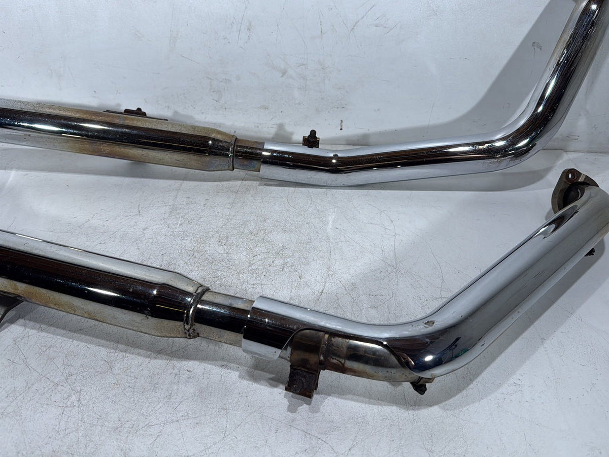 2004 Harley Heritage Softail Classic FLSTCI OEM Exhaust Header Pipes Muffler