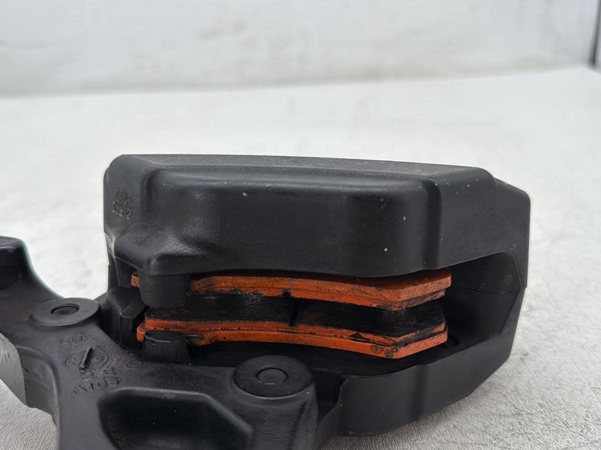 2009 Harley Road King Touring Police OEM Rear Back Brake Caliper w/ Bracket