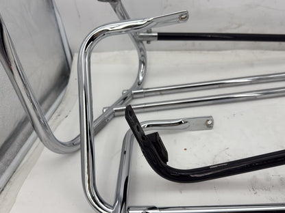 2006 Harley Road King Touring FLHRCI Classic OEM Rear Left Right Saddlebag Guard Rails Bar