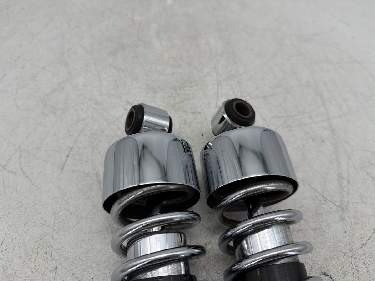 00 Harley Sportster 1200 Custom XL1200C Rear Left Right Shock Absorbers Low 12"