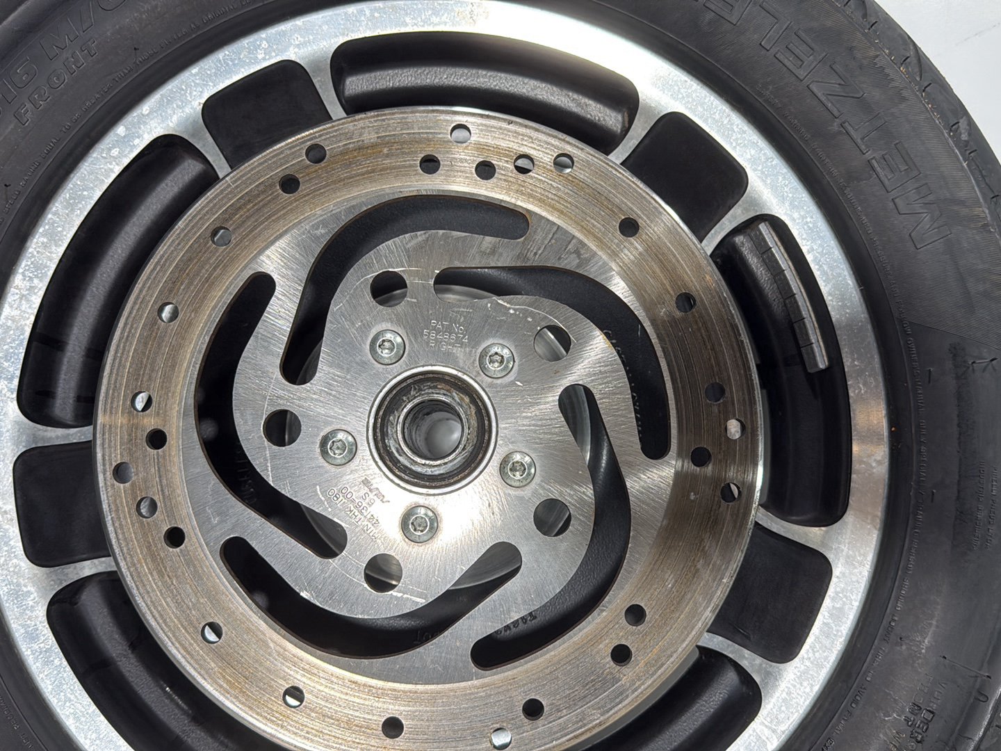 2007 Harley Street Glide Touring FLHX OEM Front & Rear Wheel Rim Tire
