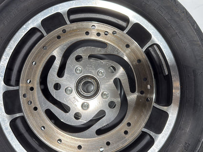 2007 Harley Street Glide Touring FLHX OEM Front & Rear Wheel Rim Tire