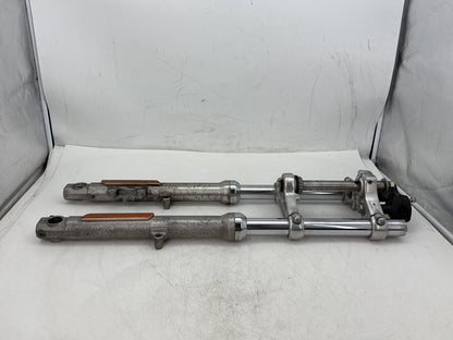 2009 Harley Sportster 883 Low XL883L OEM Front Triple Tree Set & LH RH Fork Legs Sliders