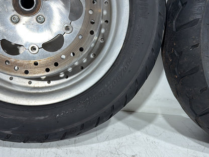 2012 Harley Dyna FXDF Fat Bob OEM Front & Rear Wheel Rim Tire
