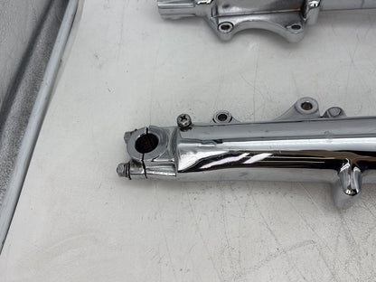 1995 Harley Road King Touring FLHR OEM Front Triple Tree Set & LH RH Fork Legs Sliders