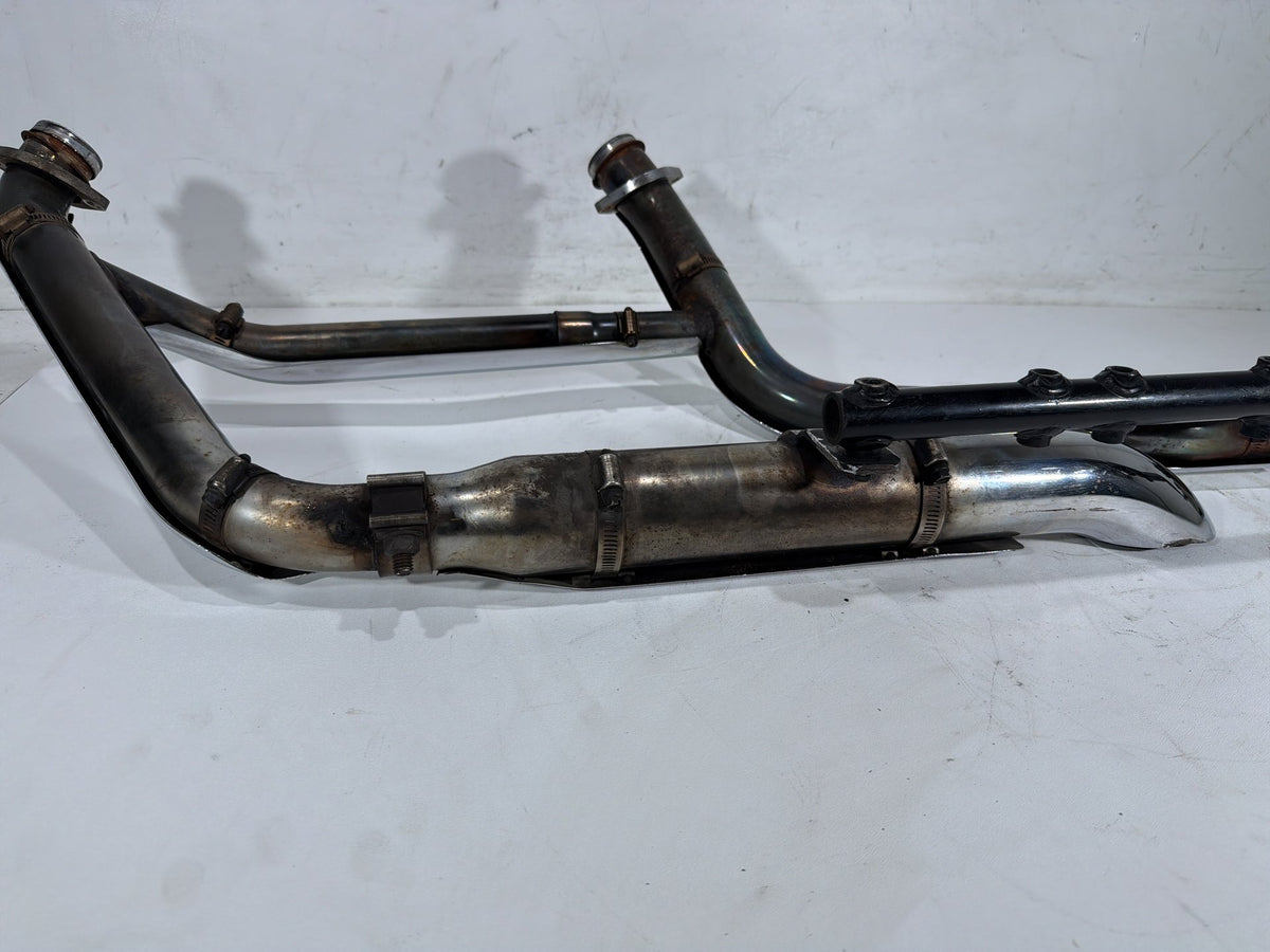 1997 Harley Heritage Softail Classic OEM Exhaust Header Pipes Muffler