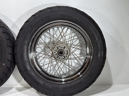 2006 Harley Touring FLHTCI Electra Glide Classic OEM Front Rear Wheel Rim Tire Spoked