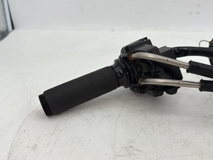 2007 - 2012 Harley-Davidson Touring Electra Glide Ultra Right Engine Start Kill Switches Controls w/ Hand Grip, Idle Throttle Cable Lines