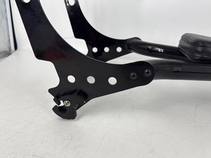 2005 Harley Sportster XL883C 883 Custom OEM Rear Sissy Bar w/ Backrest Cushion Pad