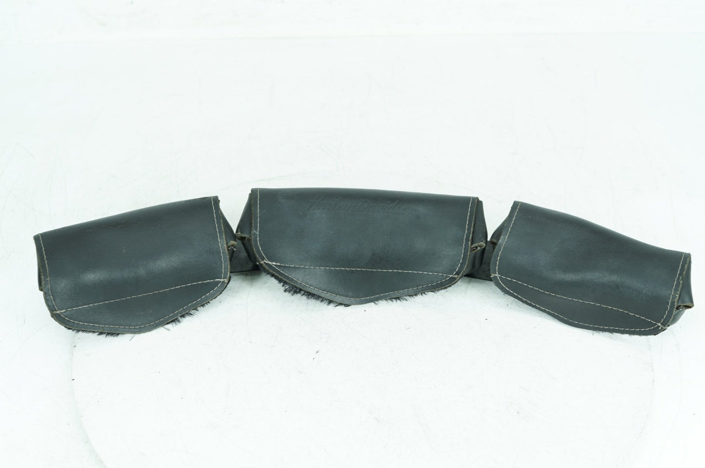 1999 - 2006 Harley-Davidson Touring Electra Glide Classic Front Onboard Tool Bag Leather Storage Pouch bag