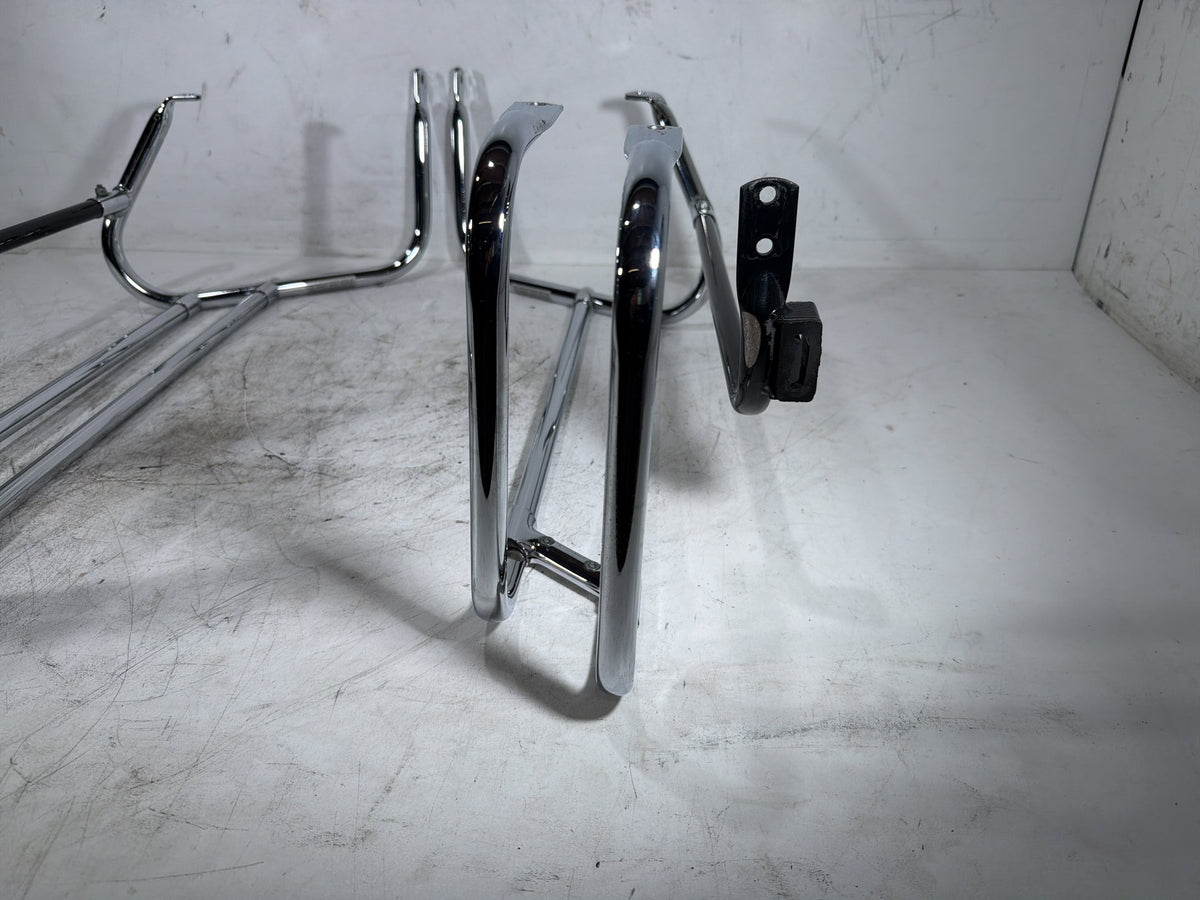 1995 Harley Electra Glide Touring OEM Rear Left Right Saddlebag Guard Rails Bar