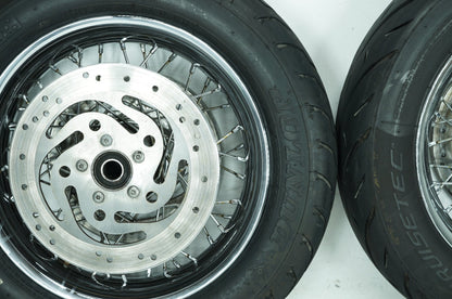 2007 - 2011 Harley-Davidson Touring Road King Classic Front Rear Wheel Rim Tire Spoked 41052-08