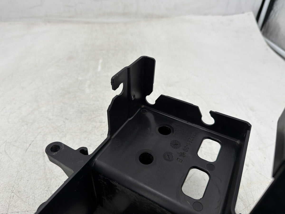 2010 Harley Road King Touring Police OEM Battery Tray Bracket Holder Carrier