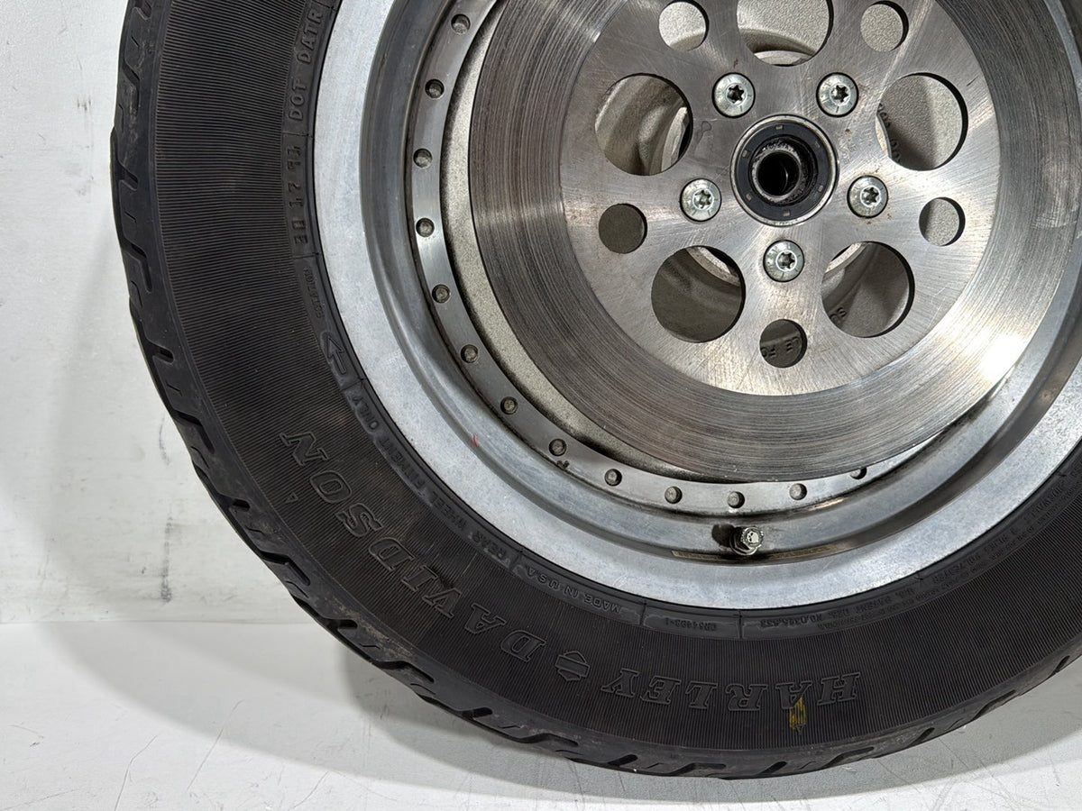 1992 Harley Heritage Softail Classic FLSTC OEM Rear Wheel Rim Tire 41058-87B 16"