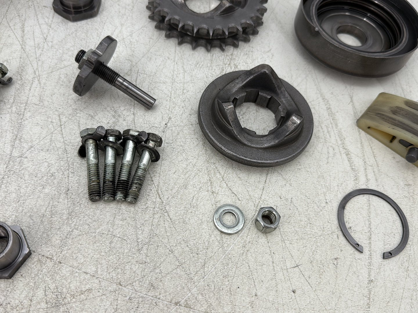 2004 Harley Road King Touring Custom FLHRSI OEM Clutch Basket Chain Tensioner Kit